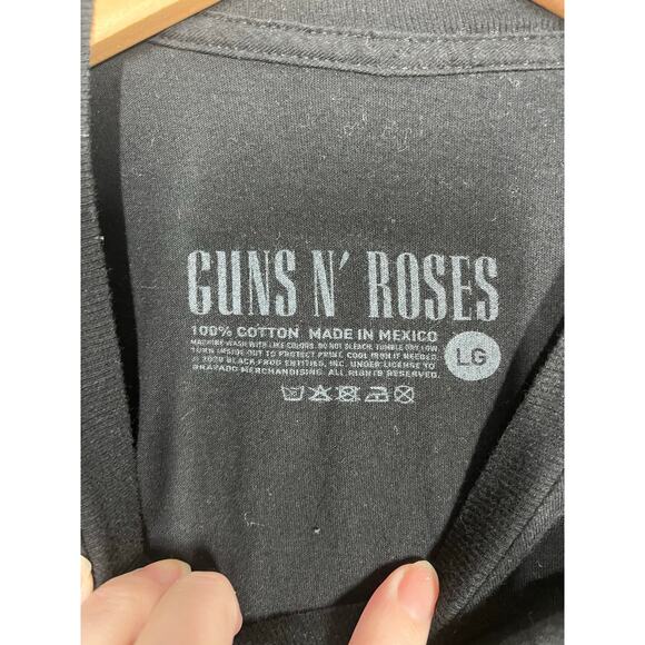 Guns N’ Roses Appetite for Destruction Cross graphic t-shirt Large 100% Cotton - Picture 4 of 4